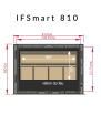 INFIRE SMART 810 Chimenea de leña con ventilación BODART & GONAY