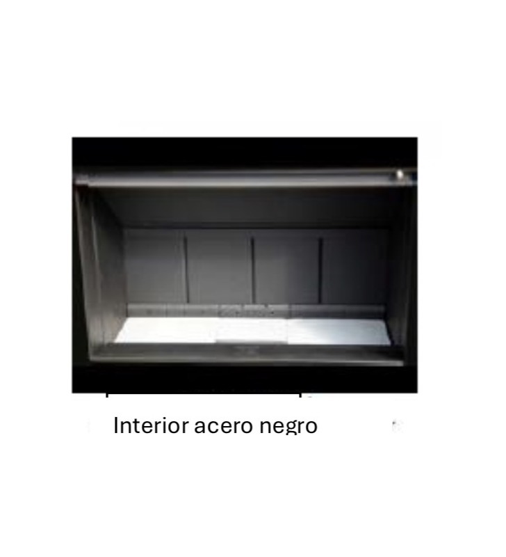 Acabado interior de acero negro Linea Smart BODART & GONAY