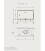 CONCEPT 920 Chimenea de leña (Una cara) BODART & GONAY
