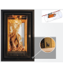 CONCEPT 540V DF Chimenea de leña Bodart y Gonay
