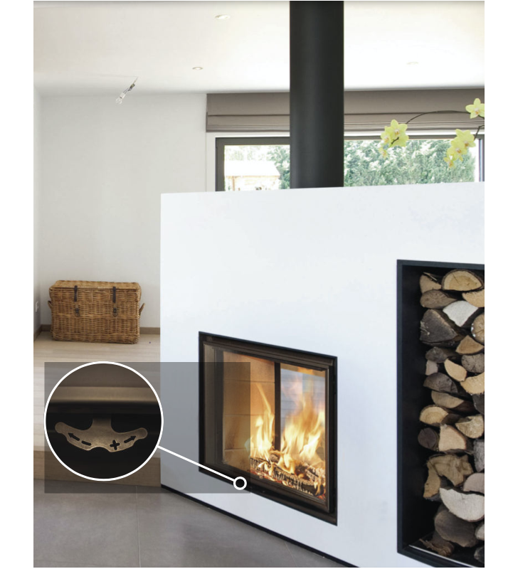 CONCEPT 690 DF Chimenea de leña BODART & GONAY