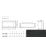 Onyx Avanti 190RW Chimenea Eléctrica