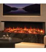 Lareira elétrica Onyx Avita 160RW