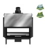 Ardente Duo 105 Chimenea de Leña Doble Cara Hitze