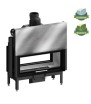 Τζάκι Ξύλου Διπλής Όψης Ardente Duo 105 Hitze