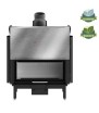 Ardente 90x41 G Frontal Chimenea de Leña Hitze