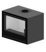 Τζάκι Ξύλου Cube F 700F Hitze