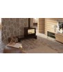 Cubo F 800F Con Pie Y Banco 130 Chimenea de Leña Hitze