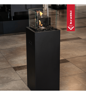 Chimenea de bioetanol...