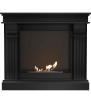 Portal AUGUST TÜV Black Bioethanol Fireplace