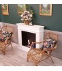 Chimenea Bioetanol de Portal NOVEMBER TÜV blanco