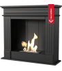 Chimenea Bioetanol de Portal NOVEMBER TÜV negro autoensamblaje