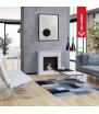 Portal DECEMBER TÜV Bioethanol Fireplace, White, Self-Assembly