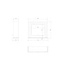 Portal Bioethanolkamin QUAERERE TÜV schwarz