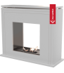 Portal JUNE Tunnel Bioethanol Kamin TÜV Weiß