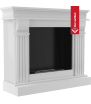 Chimenea Bioetanol de Portal AUGUST TÜV blanco