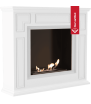Chimenea Bioetanol de Portal MARCH TÜV blanco