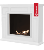 Chimenea Bioetanol de Portal MARCH TÜV blanco