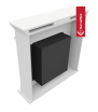 Portal Bioethanol Fireplace LEGIONIS TÜV white