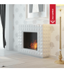 Chimenea Bioetanol de Portal EGZUL TÜV blanco