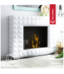 Chimenea Bioetanol de Portal EGZUL TÜV blanco