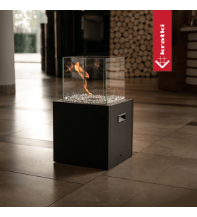 Chimenea de bioetanol...