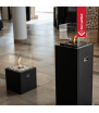 Chimenea de bioetanol portátil TOWER MINI negra