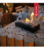GALINA tabletop bioethanol fireplace black TÜV
