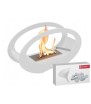 ECHO WHITE FREISTEHENDER BIO-KAMIN GESCHENKE