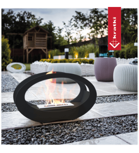 Chimenea de bioetanol...