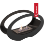 Chimenea de bioetanol independiente ECHO negro kit de accesorios