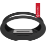 Cheminée bioéthanol autoportante ECHO, noire, kit d'accessoires