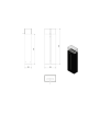 ROMEO TÜV vrijstaande draagbare bio-ethanolhaard, wit