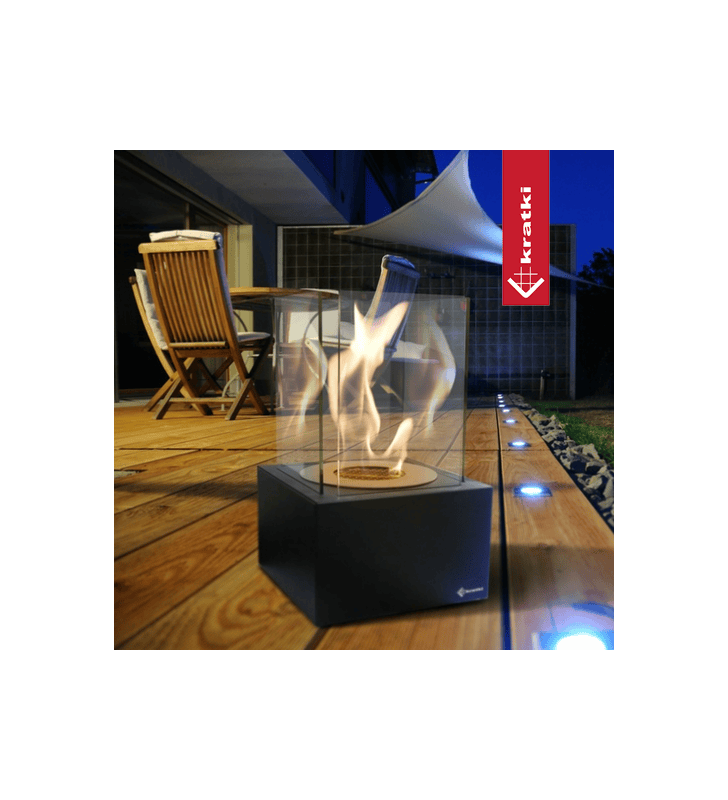 Chimenea bioetanol Sobremesa TANGO 1 negro