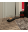 Lareira de mesa a bioetanol HOTEL MINI TÜV preta