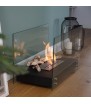 Portable Bioethanol Fireplace HOTEL TÜV certified black