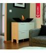 Bioethanol Tabletop Fireplace BIOMISA TÜV certified black