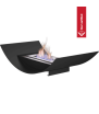 Chimenea Bioetanol de Mesa BIOMISA TÜV negro