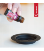 Chimenea Bioetanol de Pared GOLF TÜV con acristalamiento set