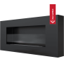 DELTA FLAT TÜV Wall-Mounted Bioethanol Fireplace with Glazing - GIFTS