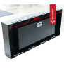 DELTA FLAT TÜV Wall-Mounted Bioethanol Fireplace with Glazing - GIFTS