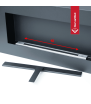 DELTA FLAT TÜV Wall-Mounted Bioethanol Fireplace with Glazing - GIFTS