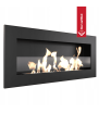 Chimenea Bioetanol de Pared DELTA2 SLIM TÜV con acristalamiento REGALOS