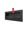 Chimenea Bioetanol de Pared DELTA2 SLIM TÜV con acristalamiento REGALOS