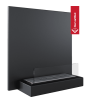 PLANK Wall-Mounted Bioethanol Fireplace