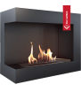 Chimenea Bioetanol de Pared DELTA 600 TÜV izquierda