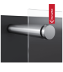 Chimenea Bioetanol de Pared GLASS con acristalamiento