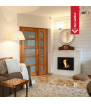 Chimenea Bioetanol de Pared QUAT TÜV negro