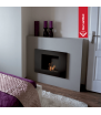 Chimenea Bioetanol de Pared QUAT TÜV negro