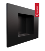 Chimenea Bioetanol de Pared QUAT TÜV negro